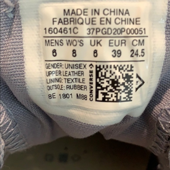 Converse All Star Light Blue Suede Sneakers. - Picture 9 of 16